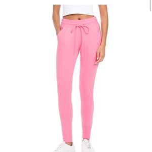 Free People neon pink jogger